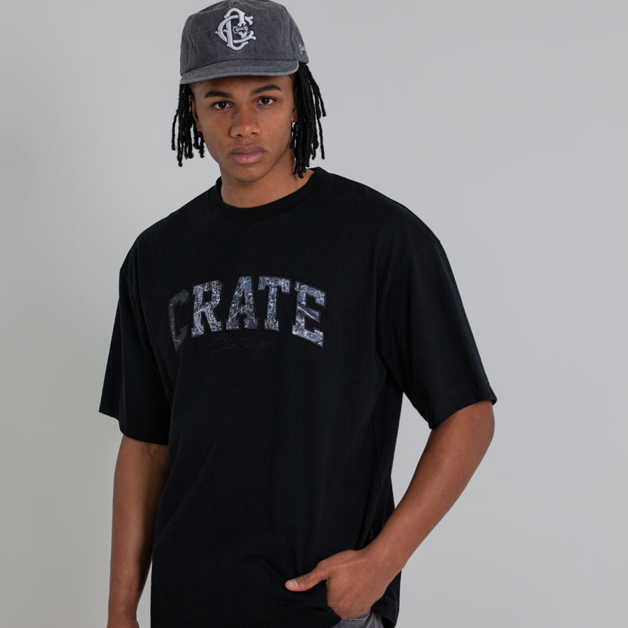 Crate Varsity Box Fit T-Shirt