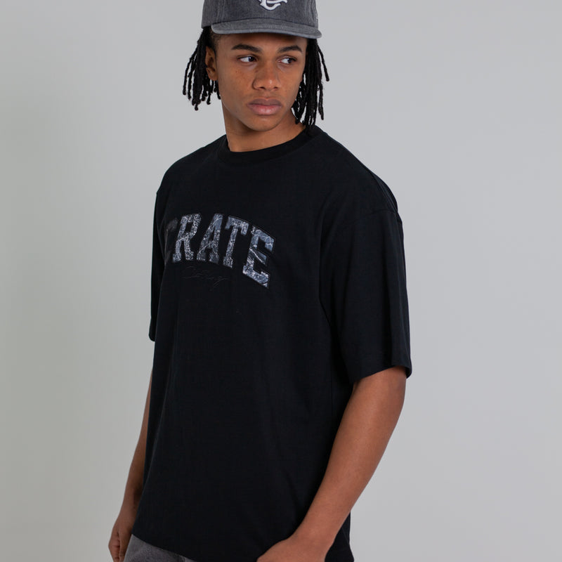 Crate Varsity Box Fit T-Shirt