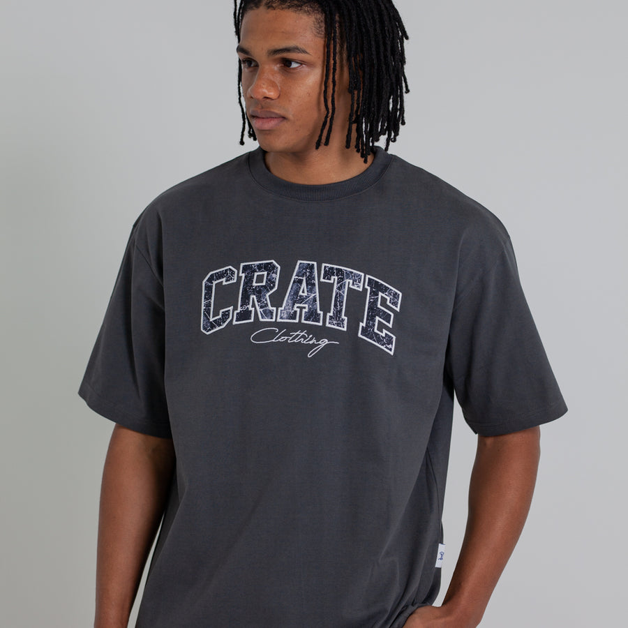Crate Varsity Box Fit T-Shirt