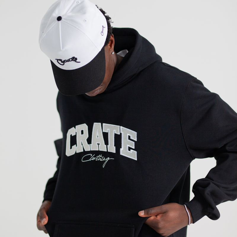 AW25 CRATE VARSITY HOODIE