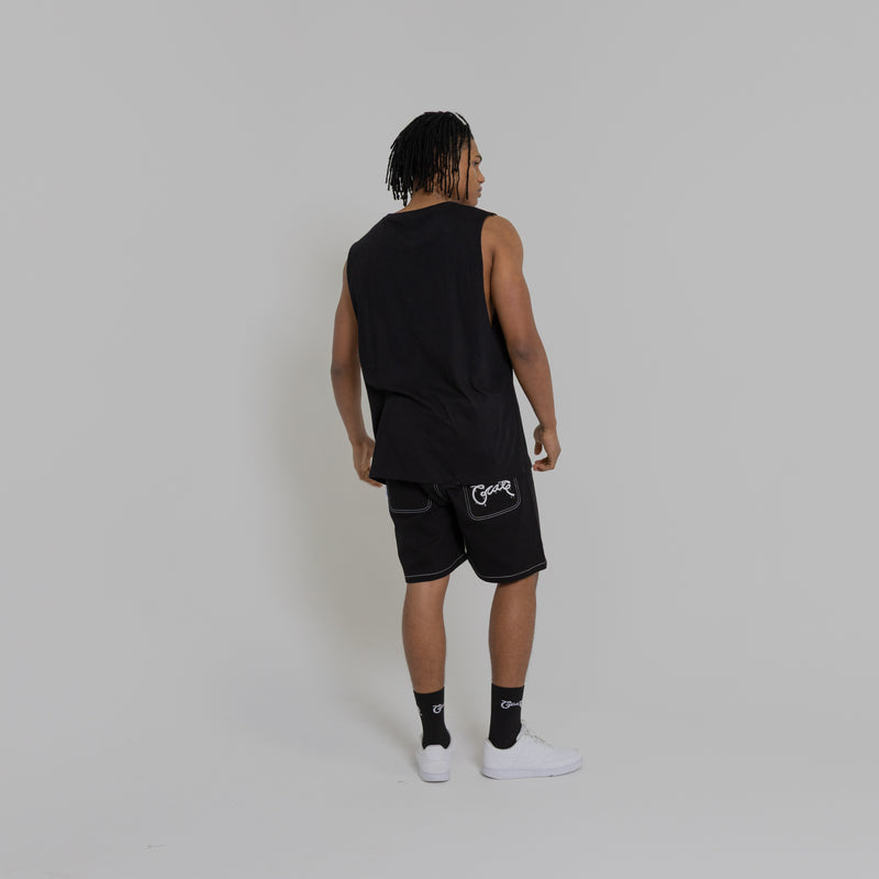 Crate Drip Denim Jorts