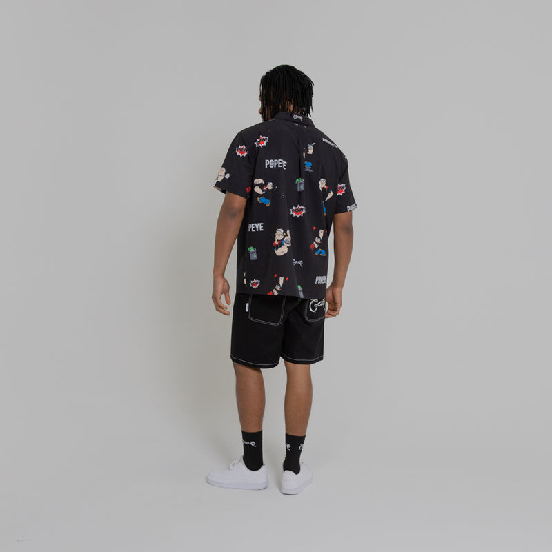CRATE X POPEYE CUBAN COLLAR SHIRT
