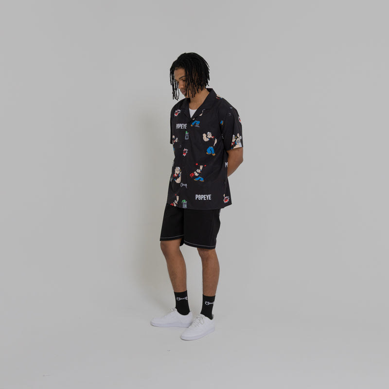 CRATE X POPEYE CUBAN COLLAR SHIRT