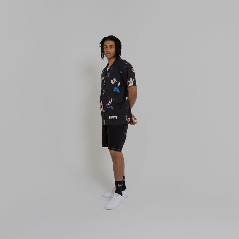 CRATE X POPEYE CUBAN COLLAR SHIRT