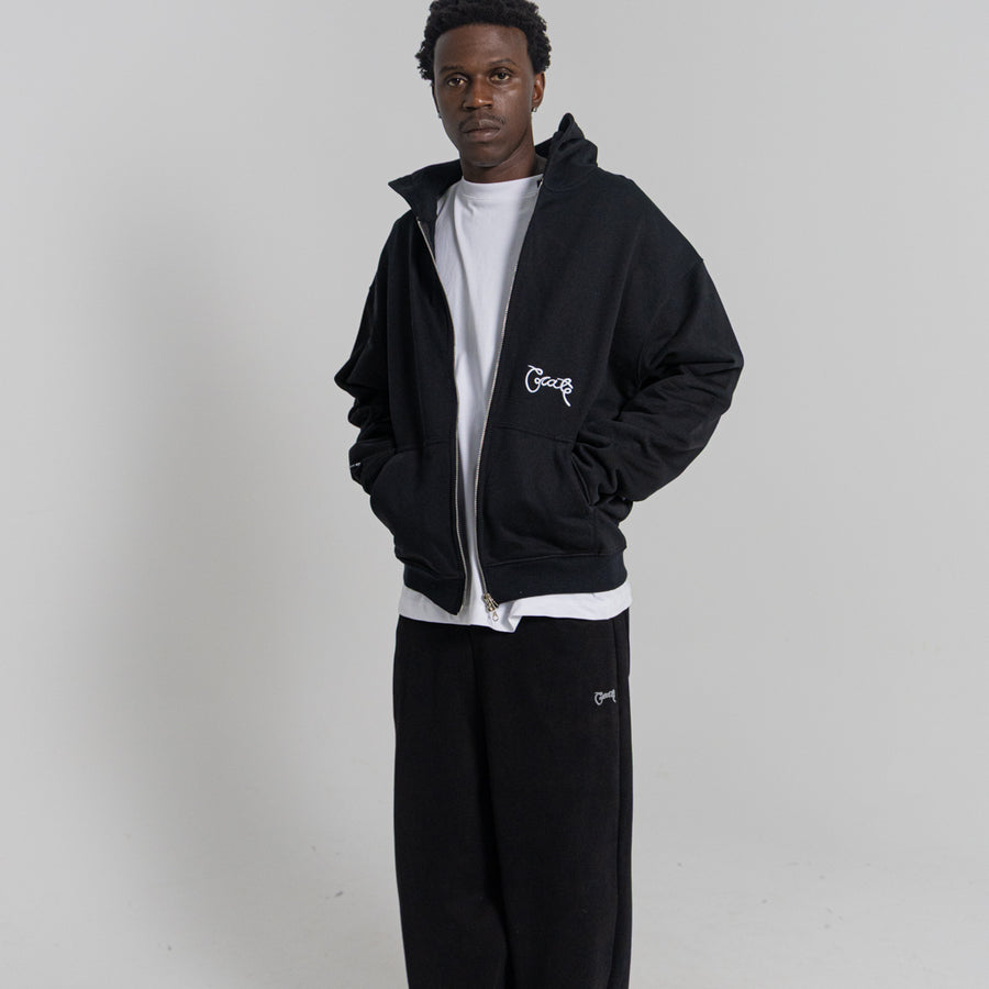 Crate Zip Up Box Fit Hoodie