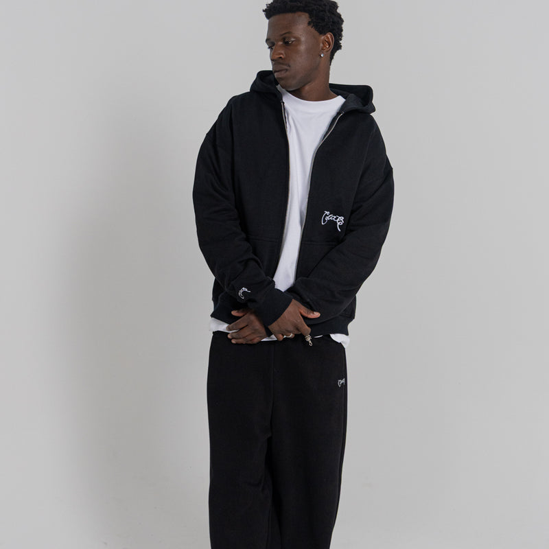 Crate Zip Up Box Fit Hoodie