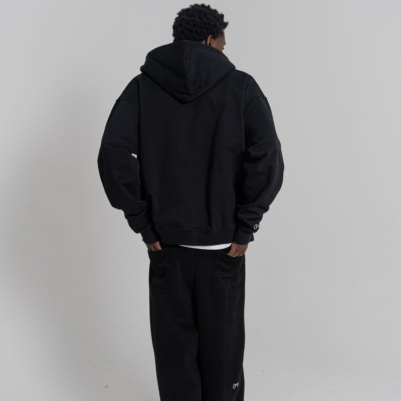 Crate Zip Up Box Fit Hoodie