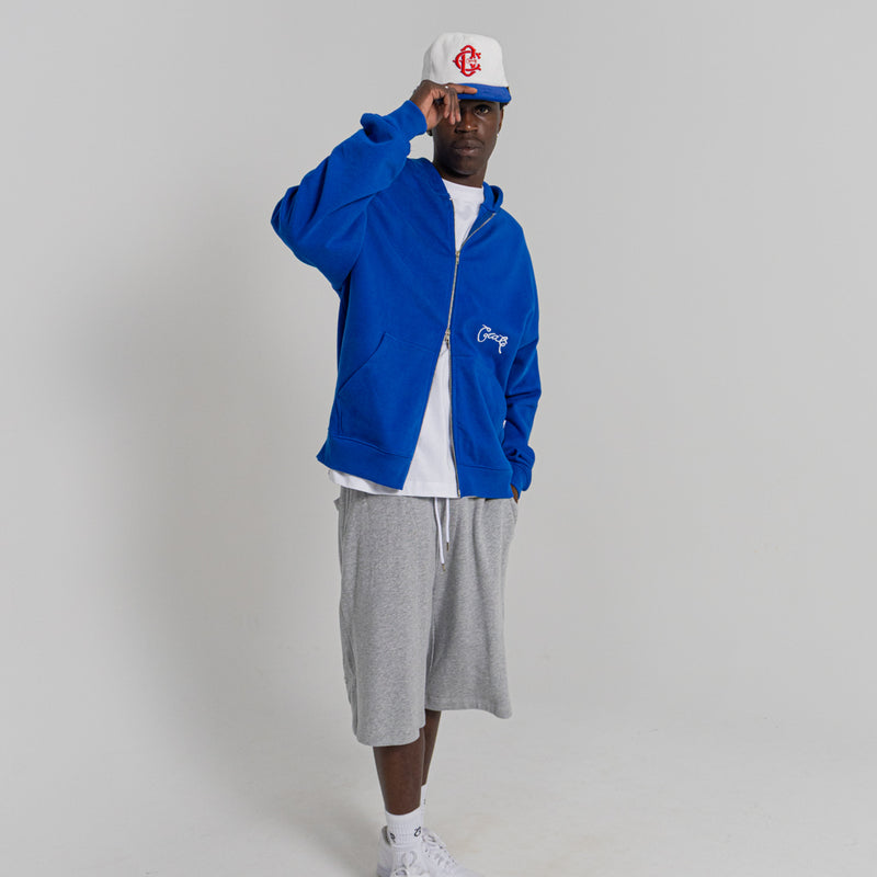 Crate Zip Up Box Fit Hoodie