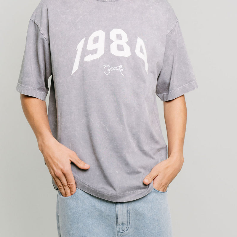 CRATE 1984 VARSITY BOX FIT T-SHIRT