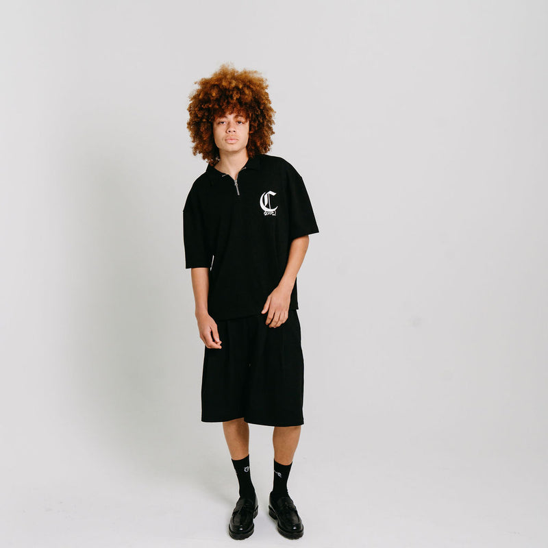 CRATE  ZIP POLO SHIRT