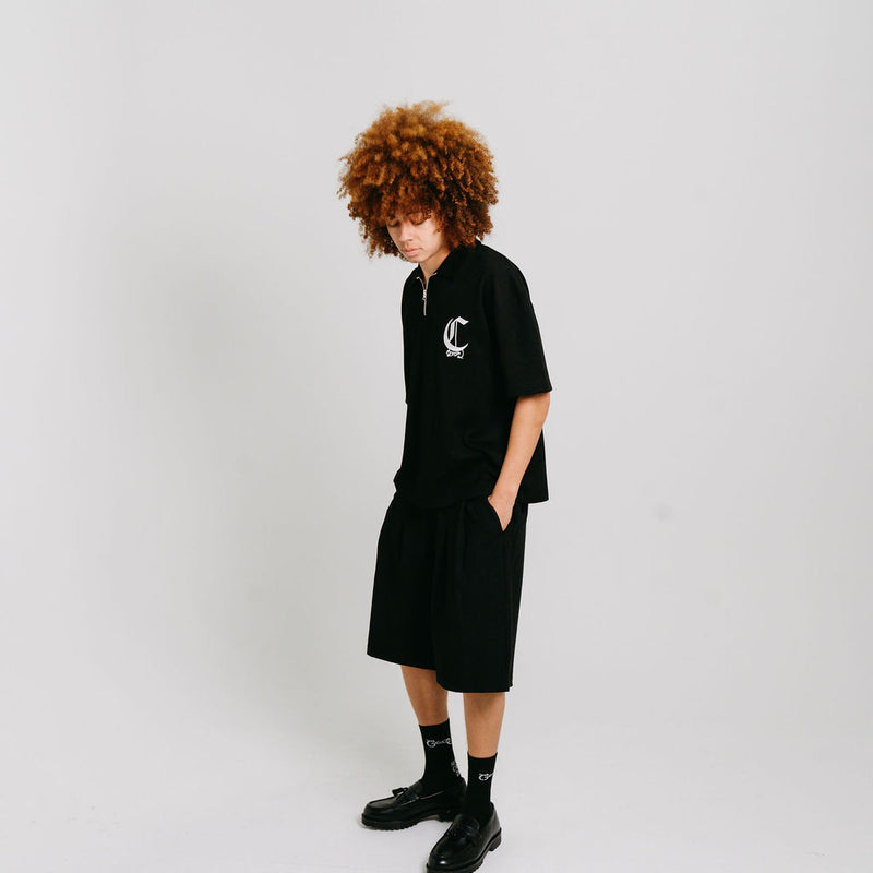 CRATE  ZIP POLO SHIRT