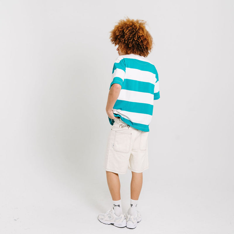 CRATE STRIPE BOX FIT T-SHIRT