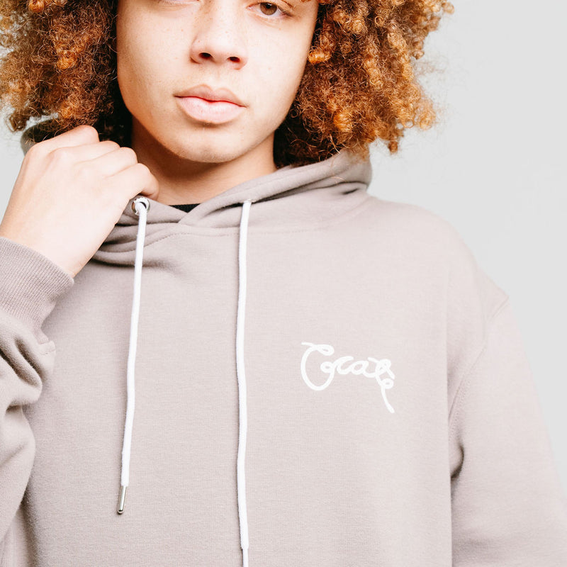 MEN'S SCRIPTED SUPERFLEECE HOODIE
