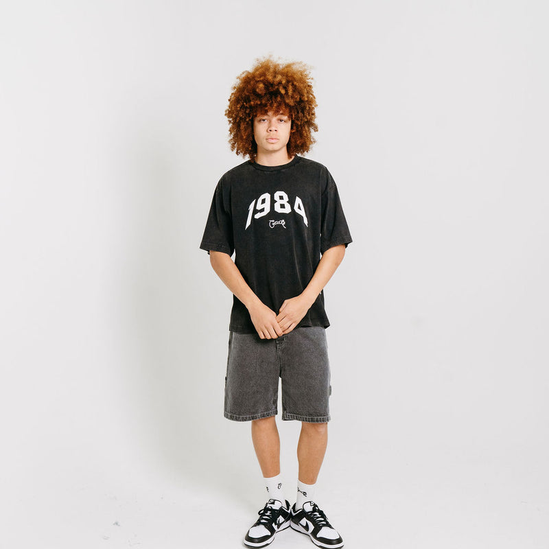CRATE 1984 VARSITY BOX FIT T-SHIRT