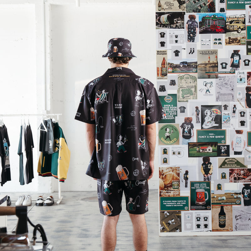 CRATE X WILLIE THE WAITER PARTY SHORTS