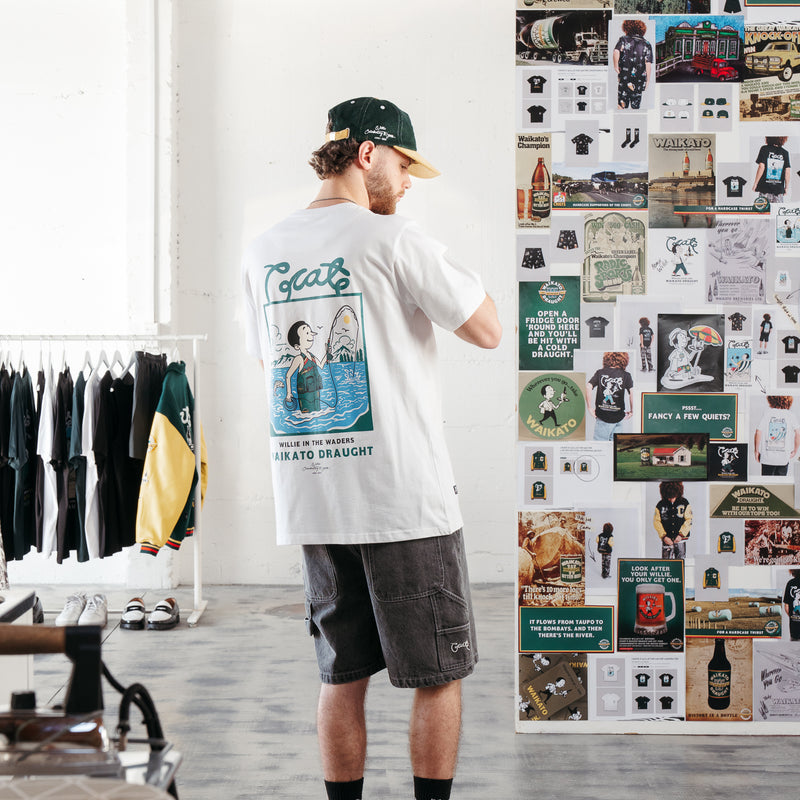 CRATE X WILLIE THE WAITER WADERS TEE