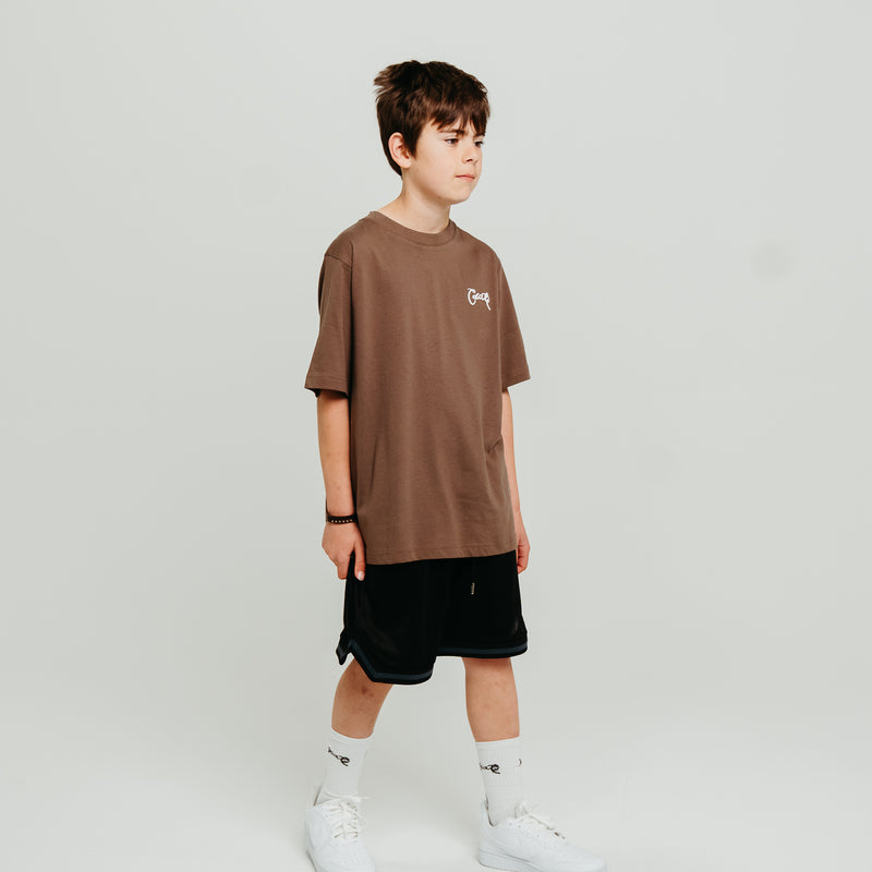 CRATE KIDS  SCRIPTED BOX FIT T-SHIRT