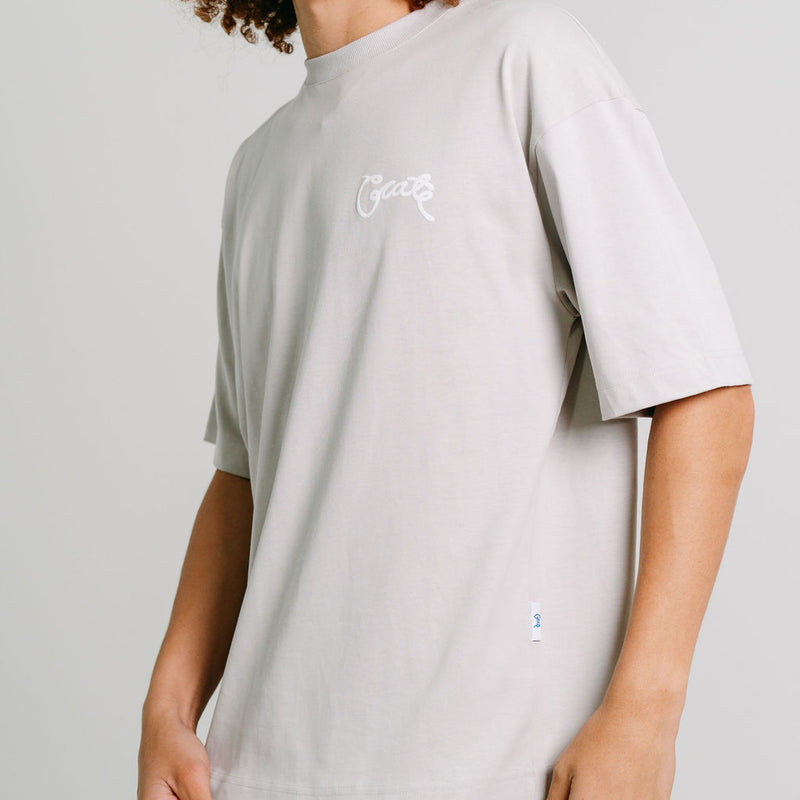 MEN'S SCRIPTED BOX FIT T-SHIRT