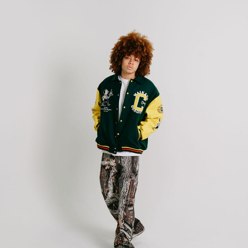 CRATE X WILLIE THE WAITER LIMITED EDITION LETTERMAN JACKET