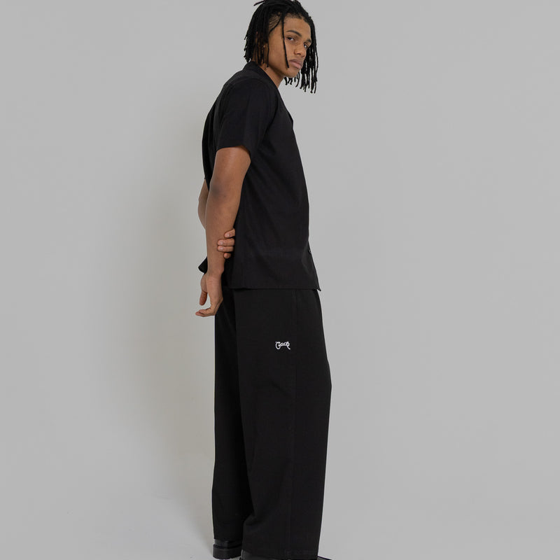 Crate Script Cuban Collar SS Shirt
