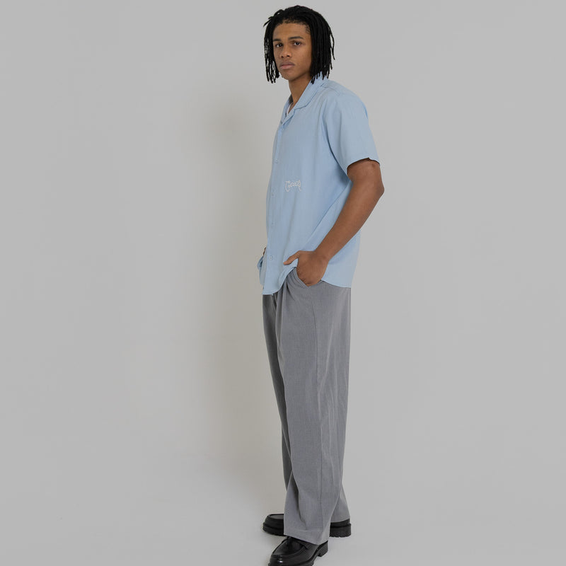 Crate Script Cuban Collar SS Shirt