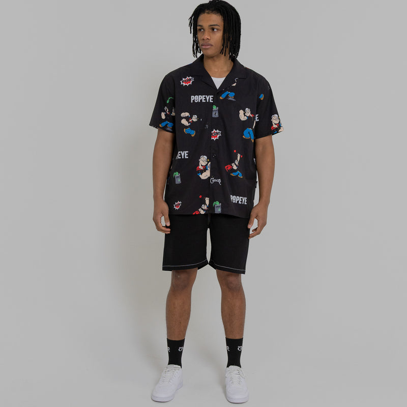 CRATE X POPEYE CUBAN COLLAR SHIRT