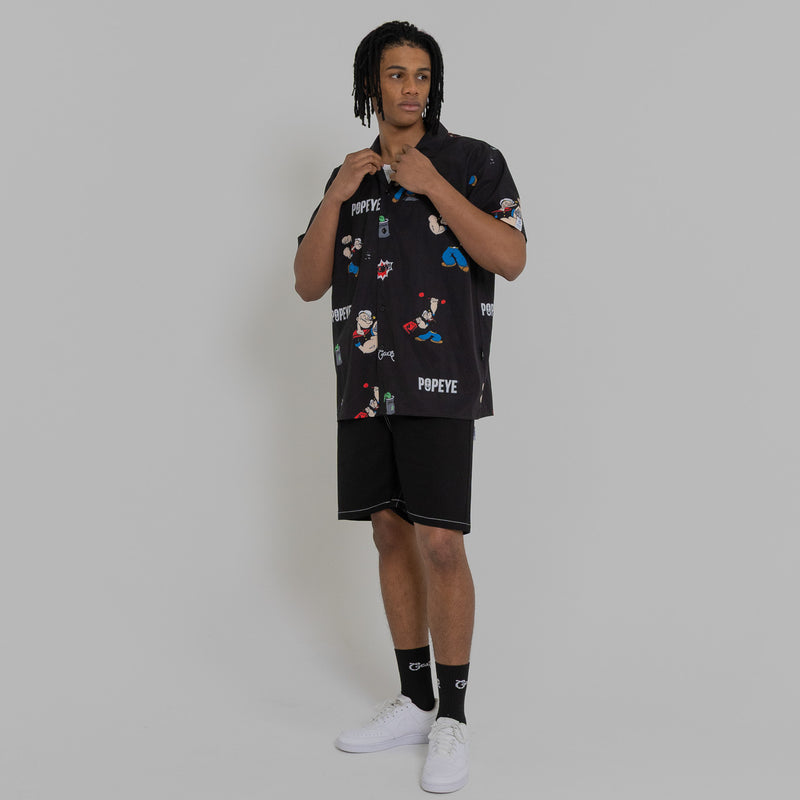 CRATE X POPEYE CUBAN COLLAR SHIRT