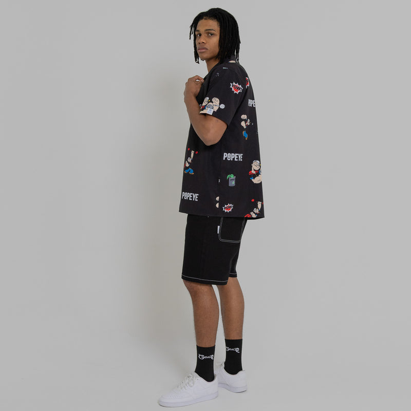 CRATE X POPEYE CUBAN COLLAR SHIRT