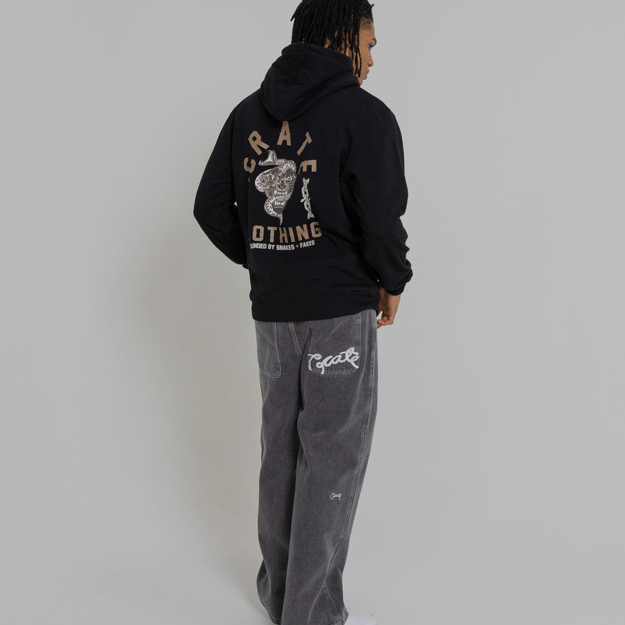 AW25 Snakes & Fakes Superfleece Hoodie