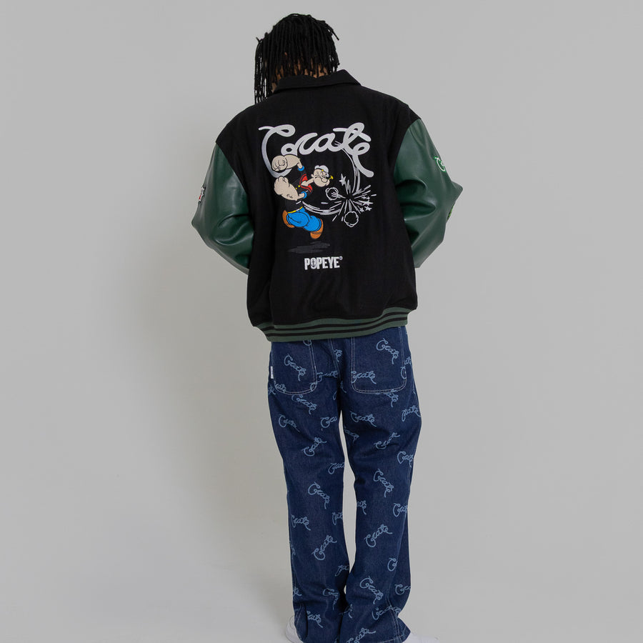 CRATE X POPEYE LETTERMAN JACKET