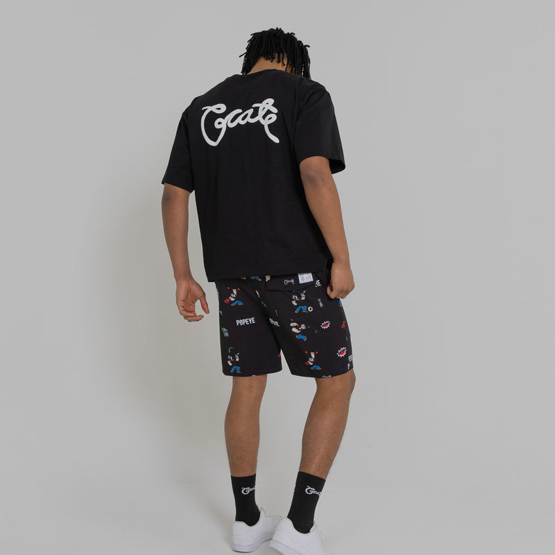 Crate X Popeye All Over Print Swim Shorts