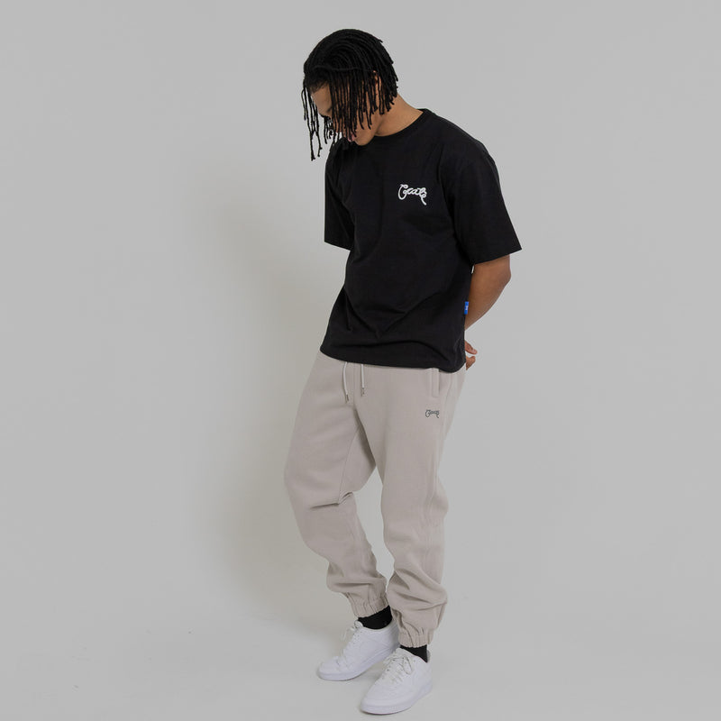 BASIC SCRIPT SUPERFLEECE TRACKPANTS