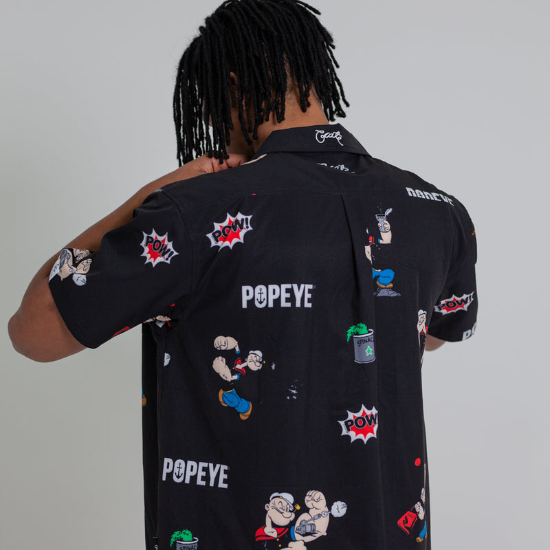 CRATE X POPEYE CUBAN COLLAR SHIRT