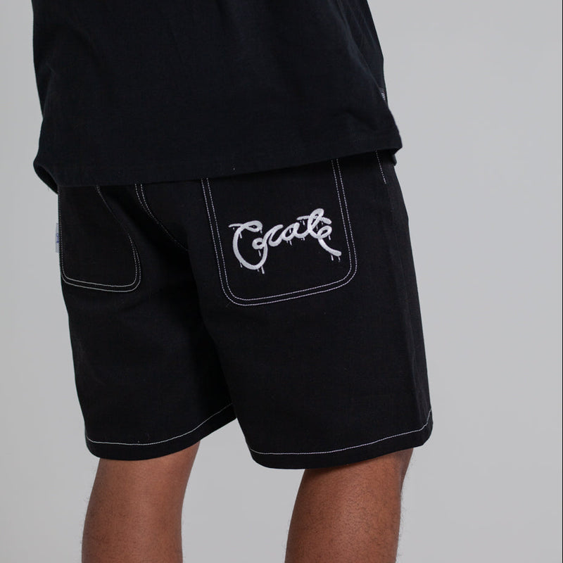 Crate Drip Denim Jorts