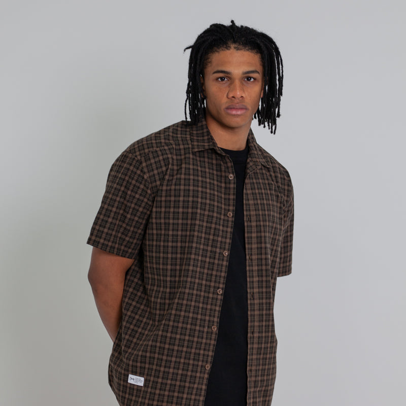 CRATE X POPEYE PLAID S/S SHIRT