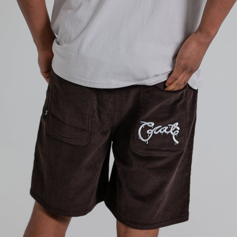 Crate Corduroy Drip Jorts