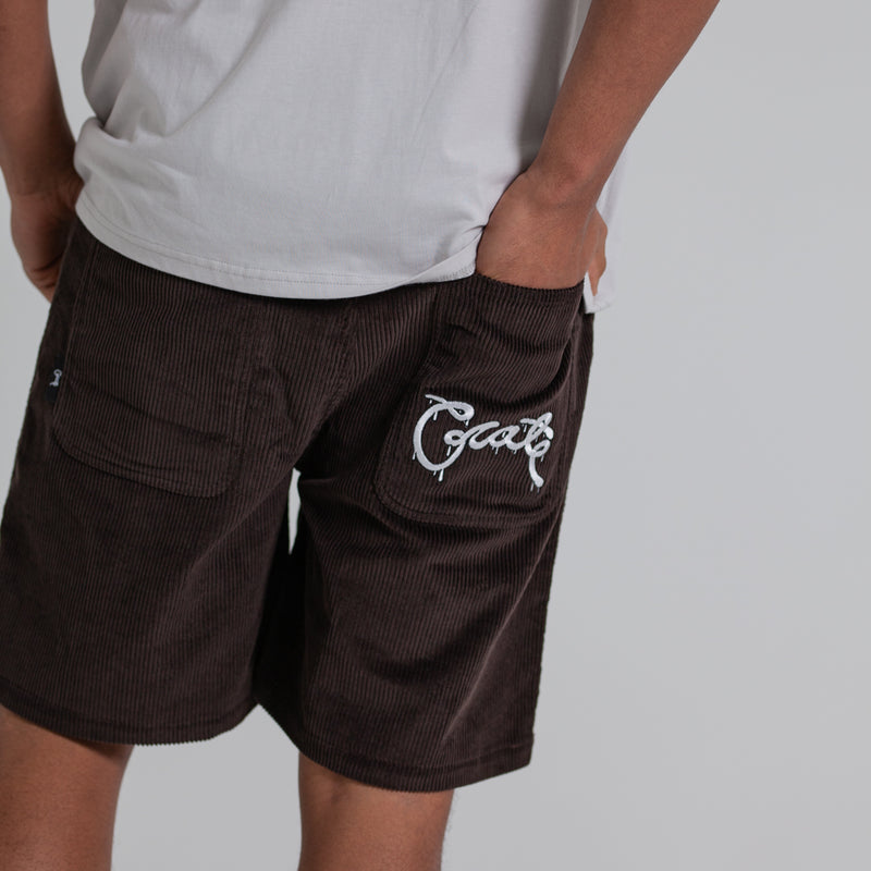 Crate Corduroy Drip Jorts