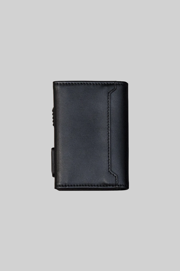 Crate Minimal Leather Wallet Black 2.0
