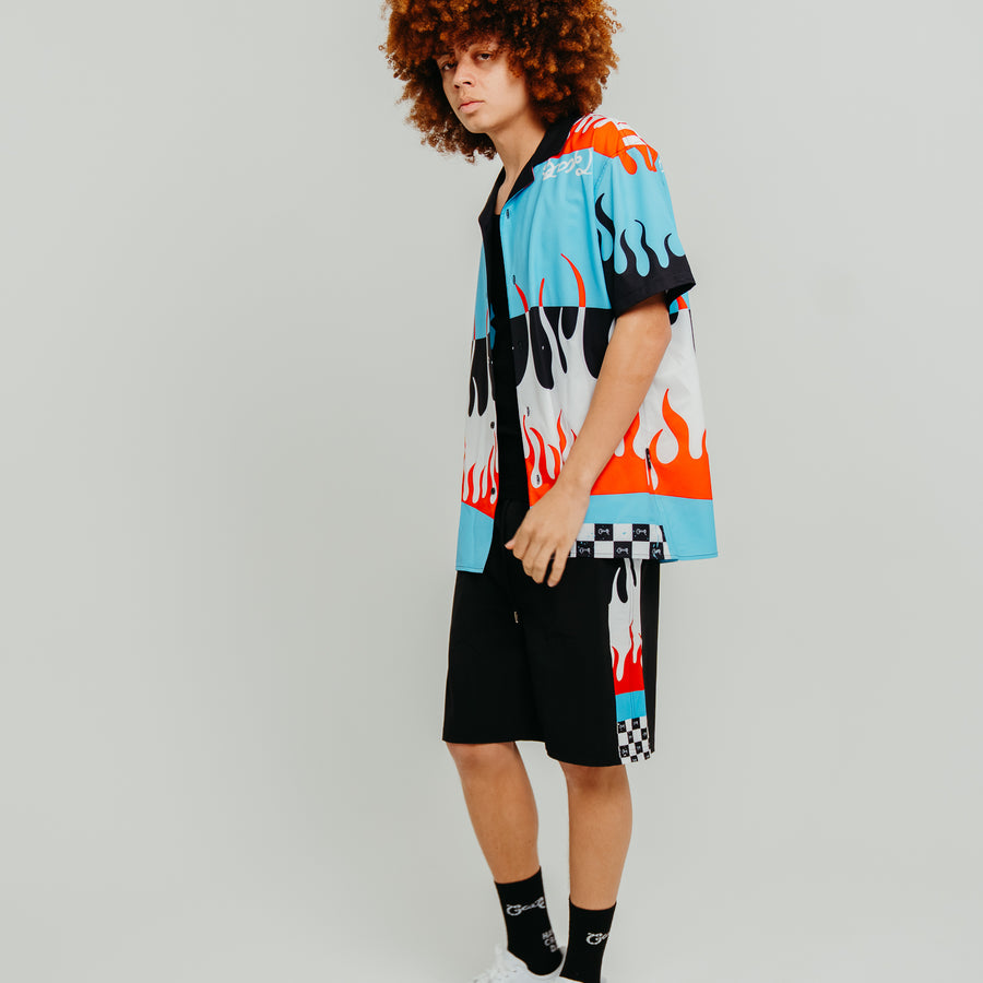CRATE FLAMEPANEL BOARDSHORTS