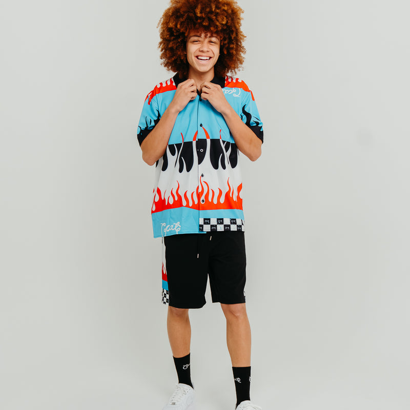 CRATE FLAMEPANEL BOARDSHORTS