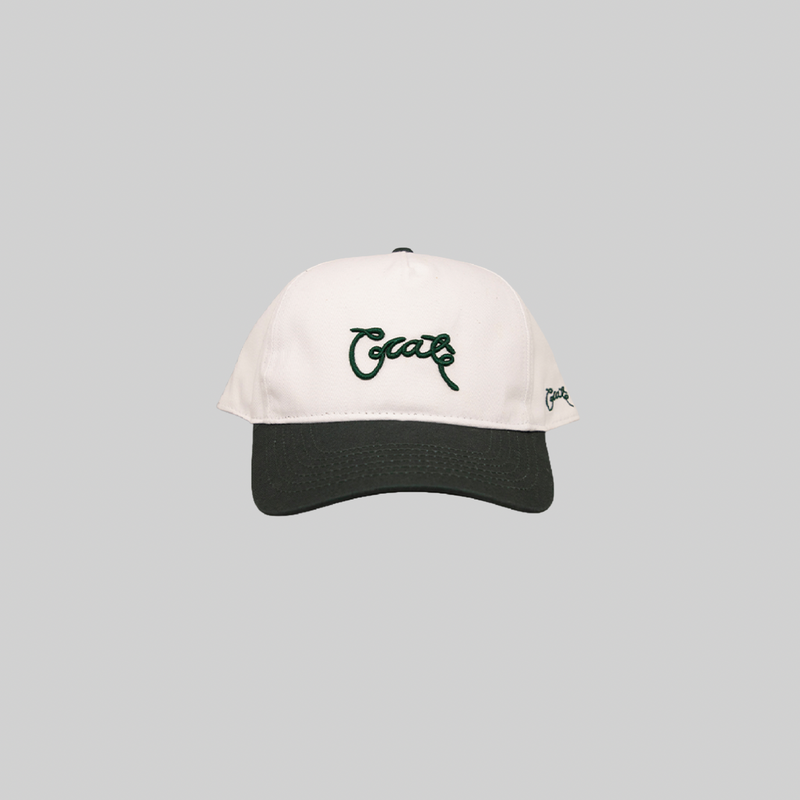 TWO TONED SCRIPTED SNAP BACK HAT