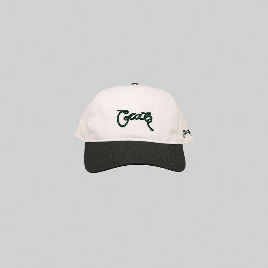 TWO TONED SCRIPTED SNAP BACK HAT