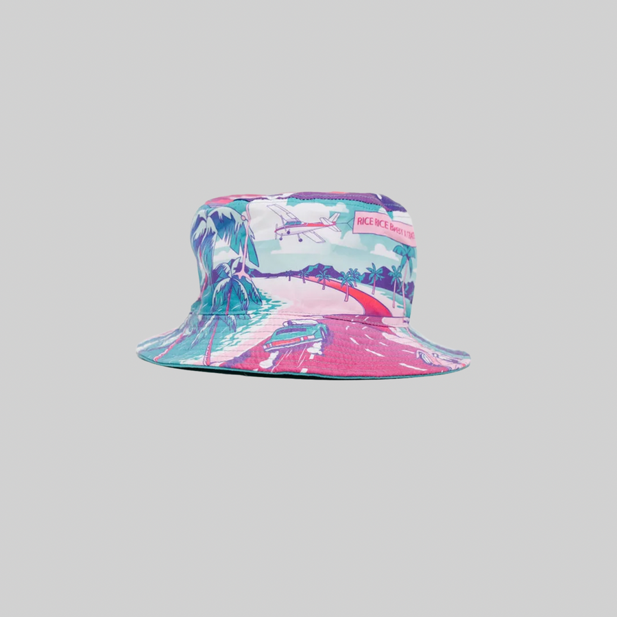 CRATE X RICE RICE BABY REVERSIBLE BUCKET HAT