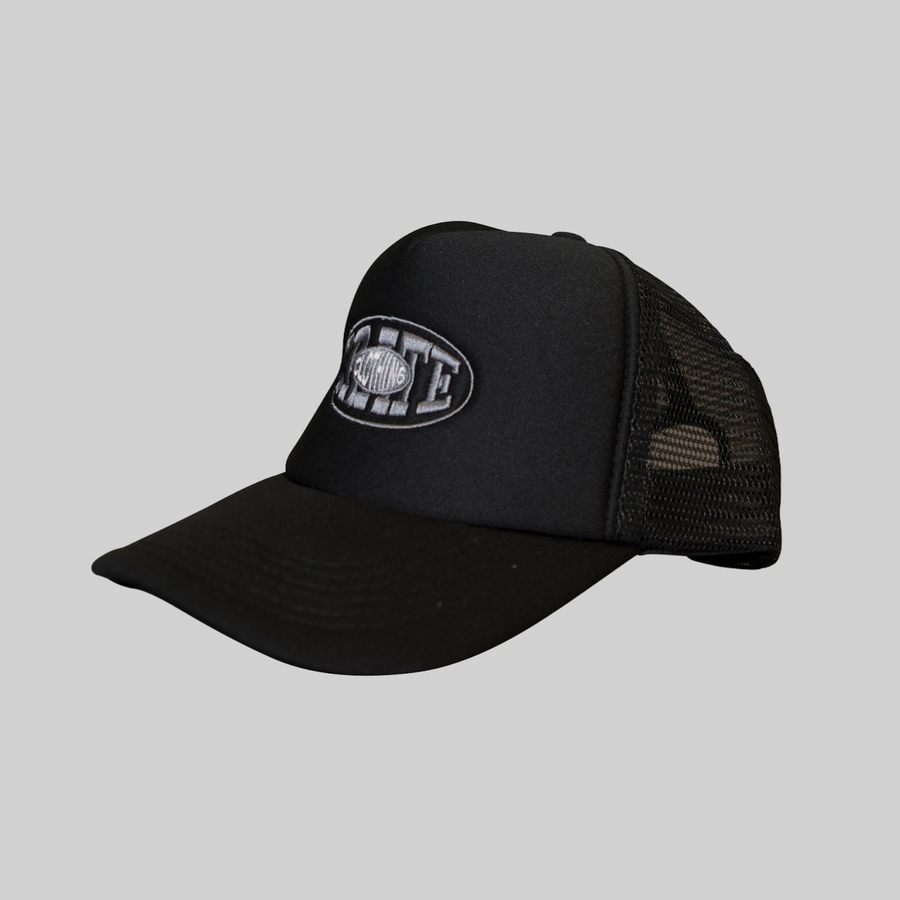 UNISEX OVAL VARSITY TRUCKER CAPS