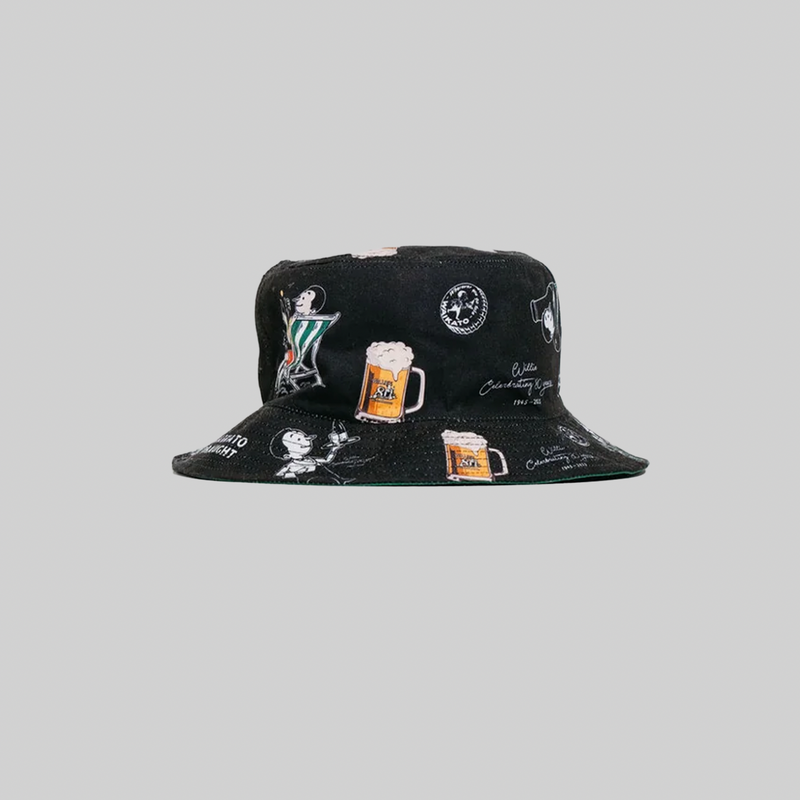 CRATE X WILLIE THE WAITER REVERSIBLE BUCKET HAT