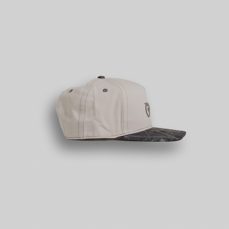 Crate Scripted Tree Camo Peak Snap Back