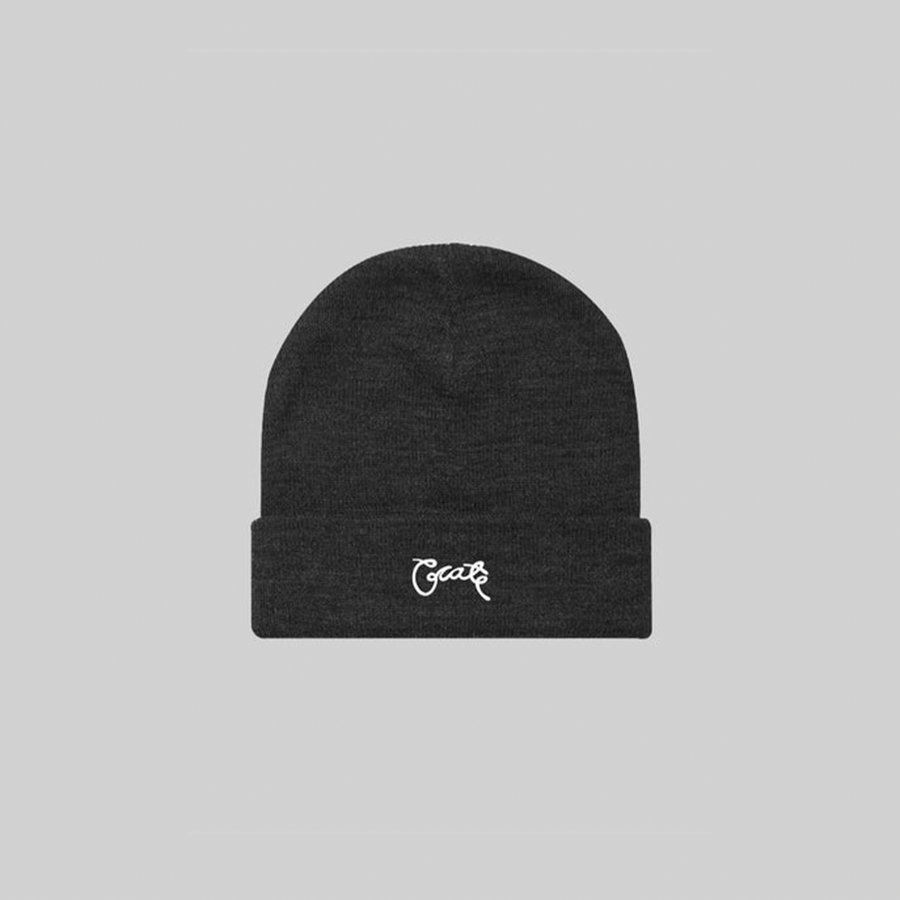 Unisex Scripted Beanie 50% Wool