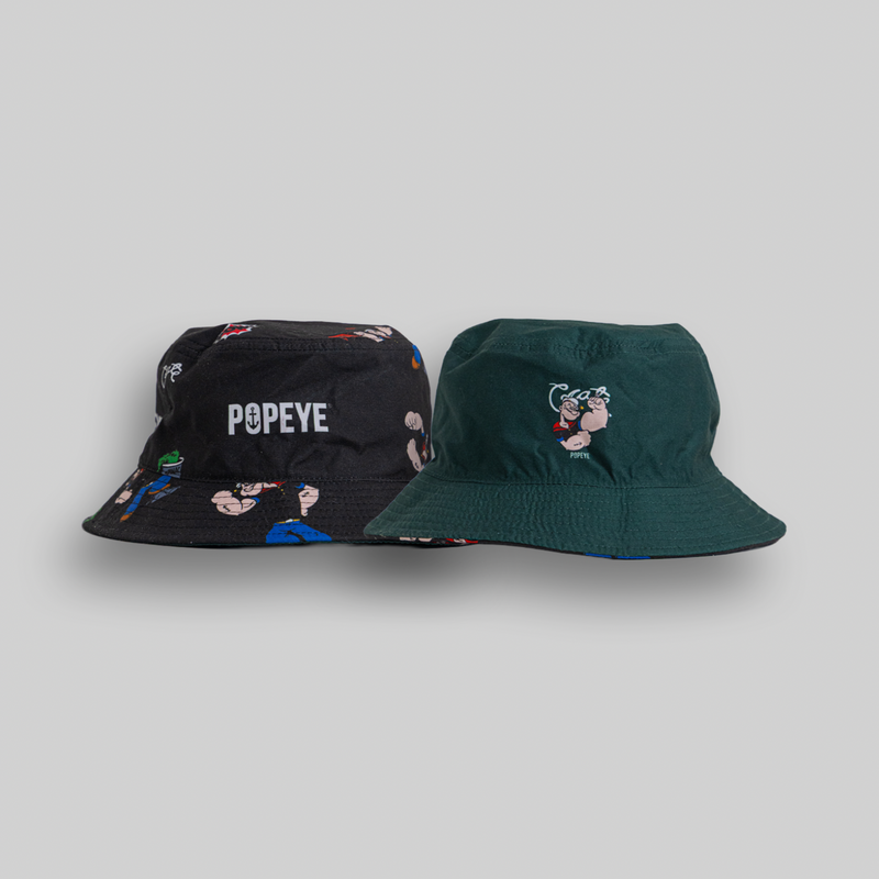 CRATE X POPEYE REVERSIBLE BUCKET HAT