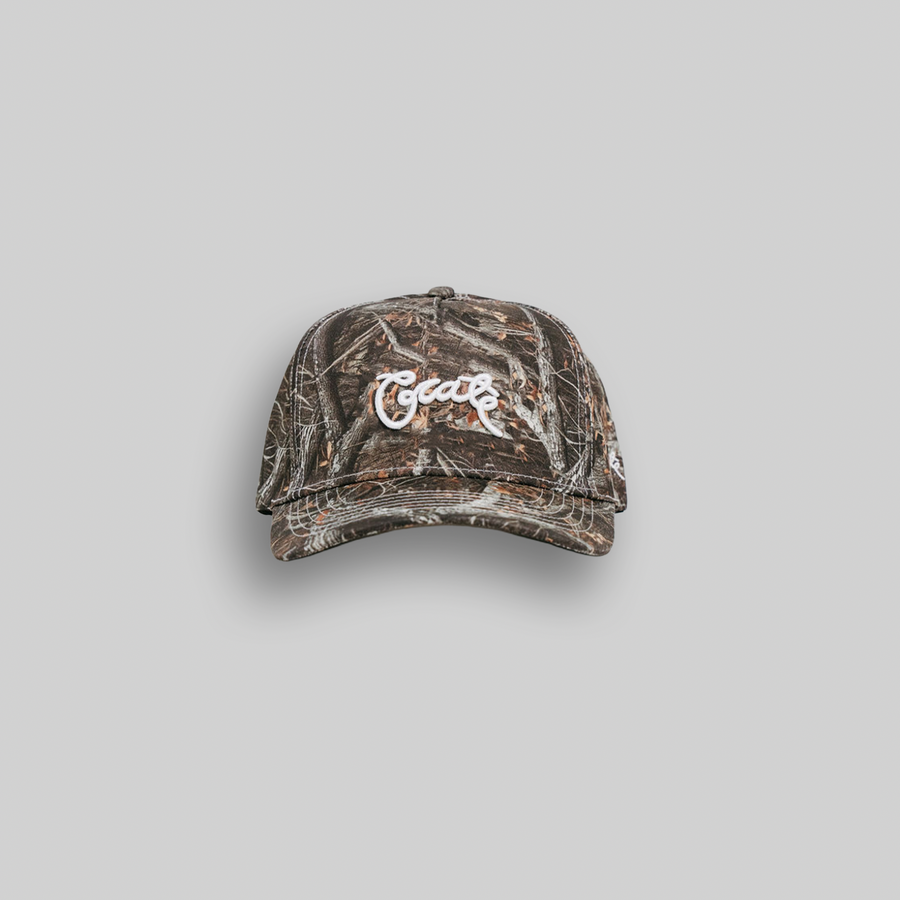 Crate Scripted Tree Camo Snap Back