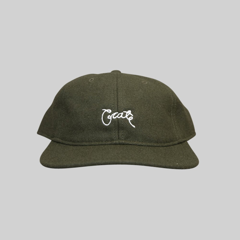 Mens Scripted Woolblend Cap